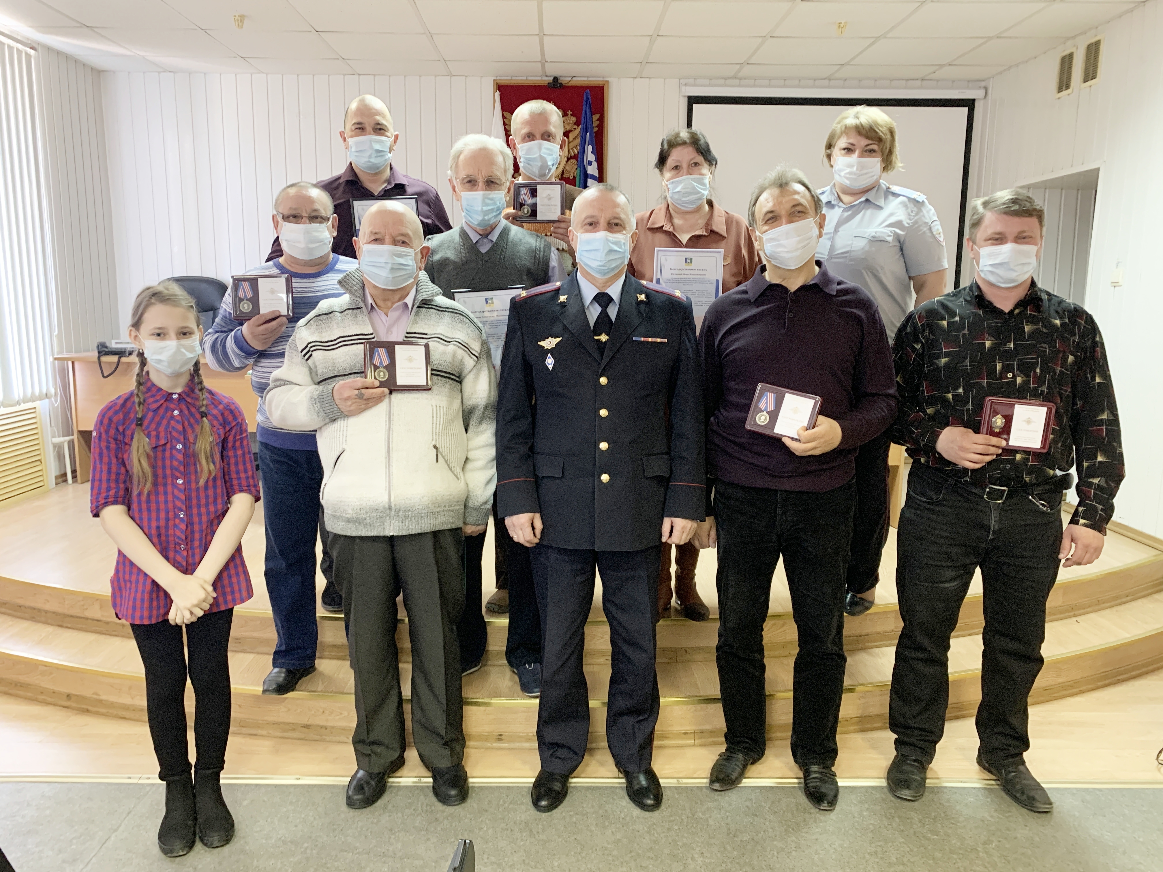 В Белоярском состоялась встреча ветеранов МВД с руководителями отдела полиции