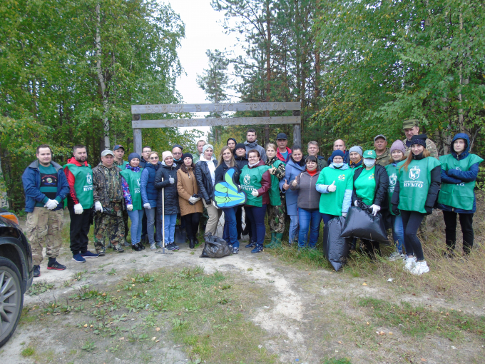  ЭКОЛОГИЧЕСКИЙ ТРУДОВОЙ ДЕСАНТ НА ОЗ. СВЕТЛОЕ