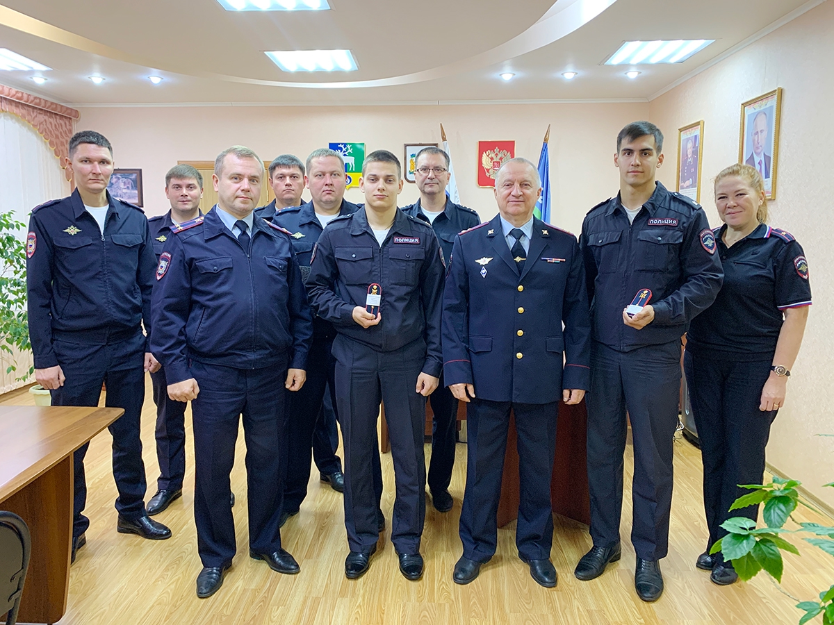 Вручение первых офицерских погон