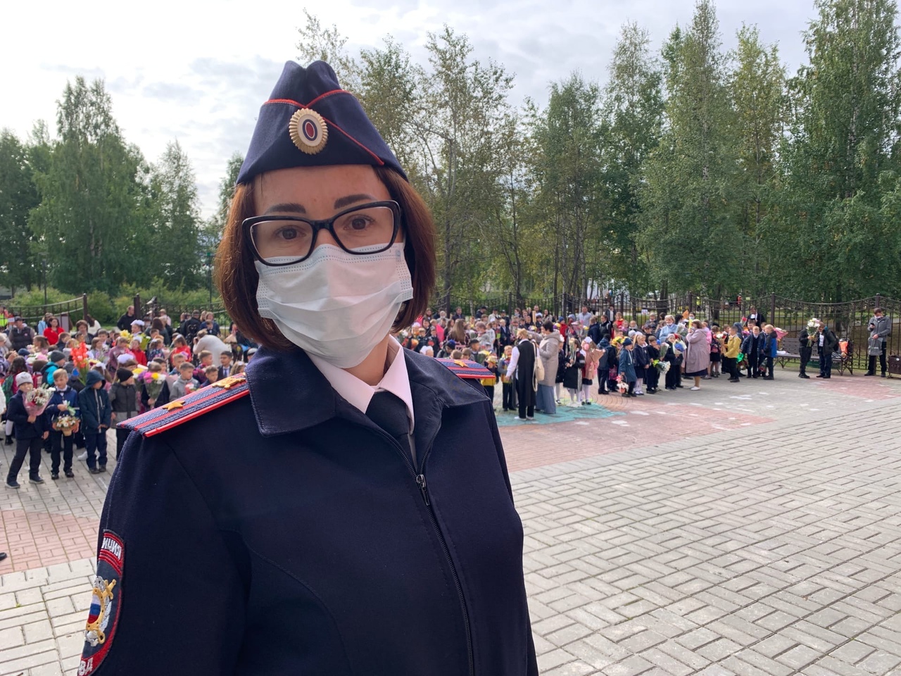 Полицейские напоминают школьникам правила безопасности