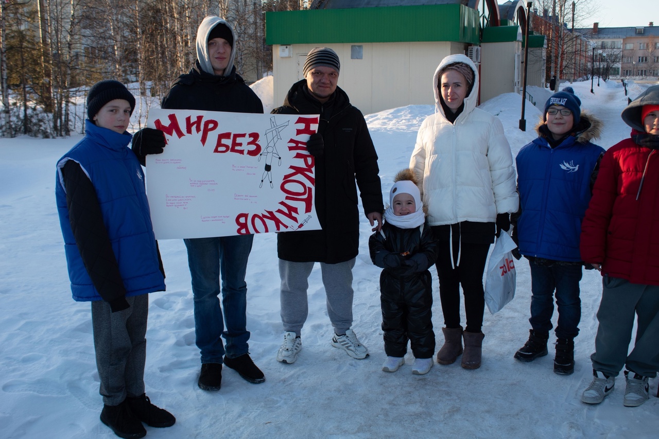 Акцию "Дети России - 2023" поддержали школьники Верхнеказымского