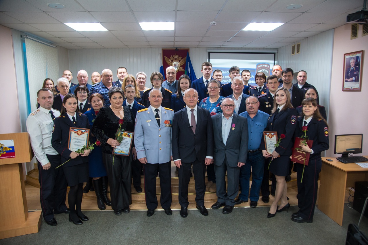 Накануне профессионального праздника, Дня сотрудника органов внутренних дел, в районном отделе полиции состоялось торжественное мероприятие