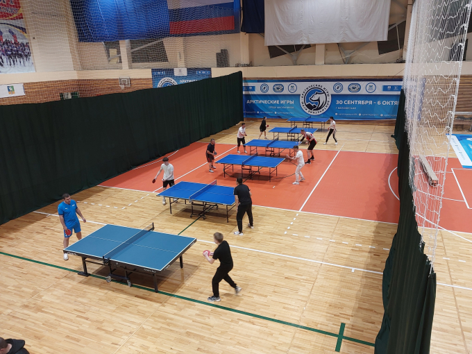 Определены победители в настольном теннисе
