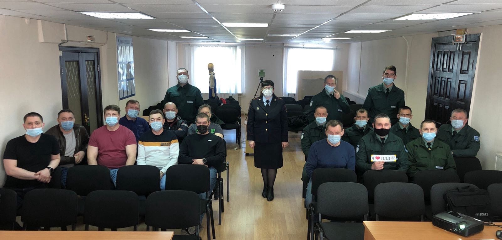 Профилактические инструктажи с работниками охраны Казымского и Верхнеказымского ЛПУ «Газпром Трансгаз Югорск»