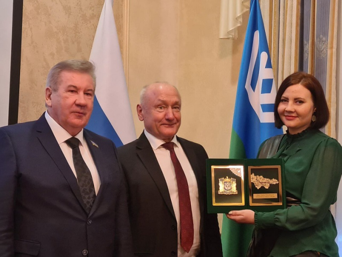 Встреча председателя Думы Ханты-Мансийского автономного округа – Югры Хохрякова Бориса Сергеевича с членами Общественной молодежной палаты при Совете депутатов городского поселения Белоярский  и Совета молодежи Белоярского района. 