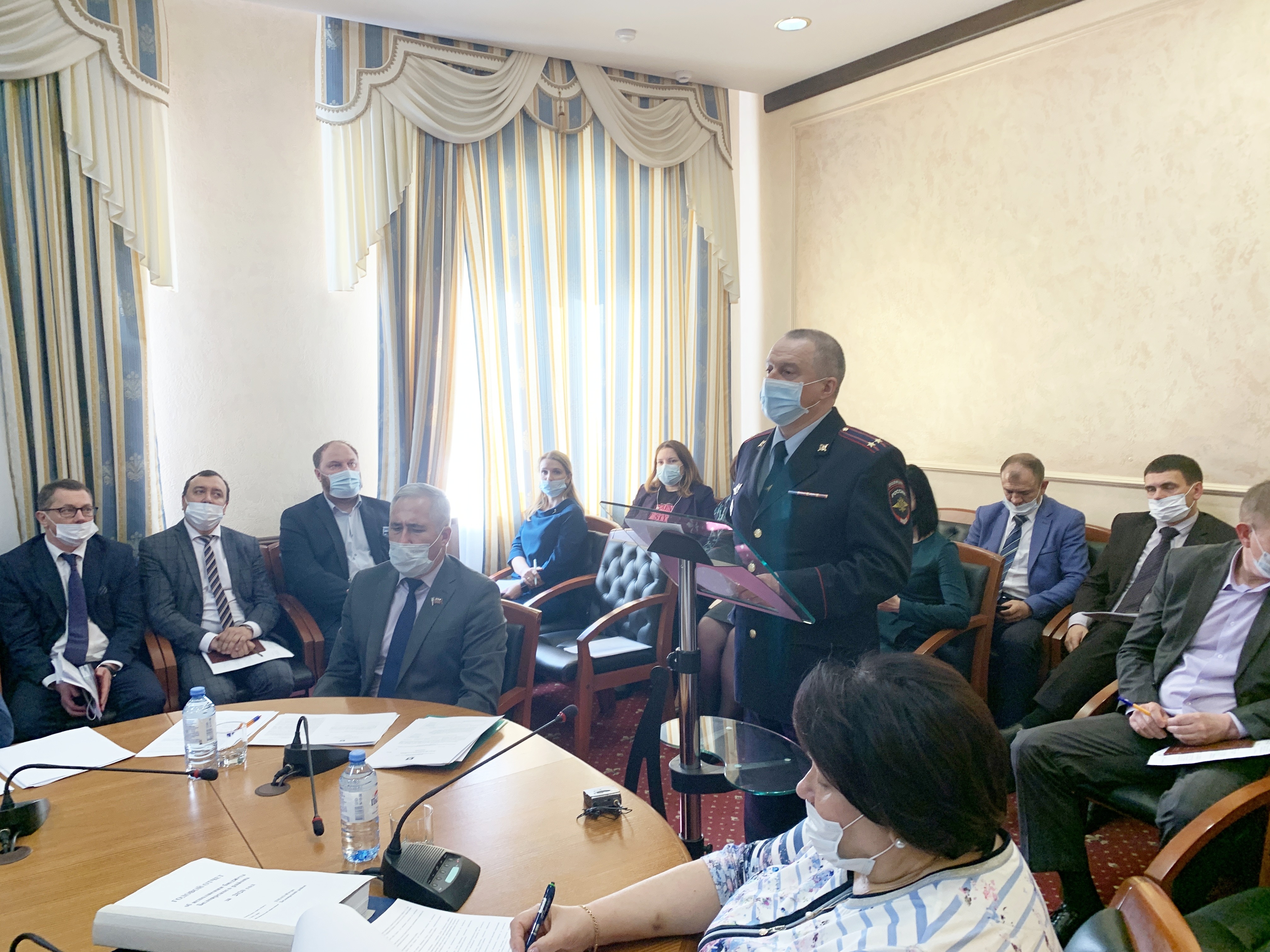 Начальник ОМВД России про Белоярскому району отчитался перед депутатами районной Думы 