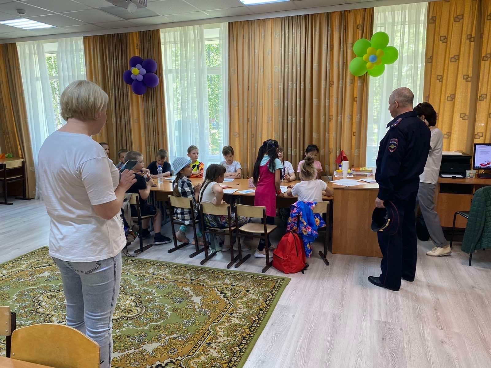 Начальник ОМВД России по Белоярскому району проверил летние лагеря