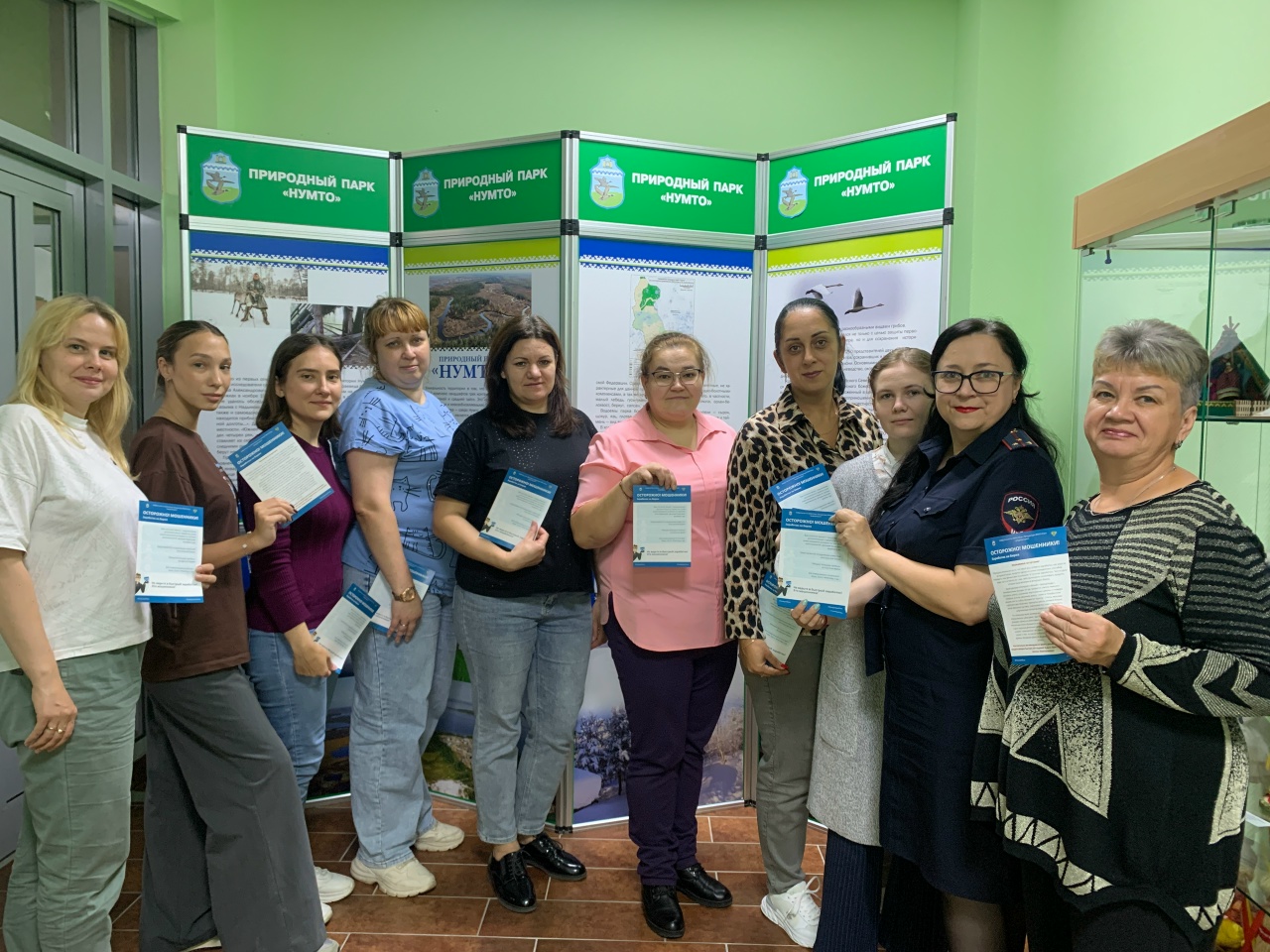 В Белоярском полицейские и общественники встретились с экологами