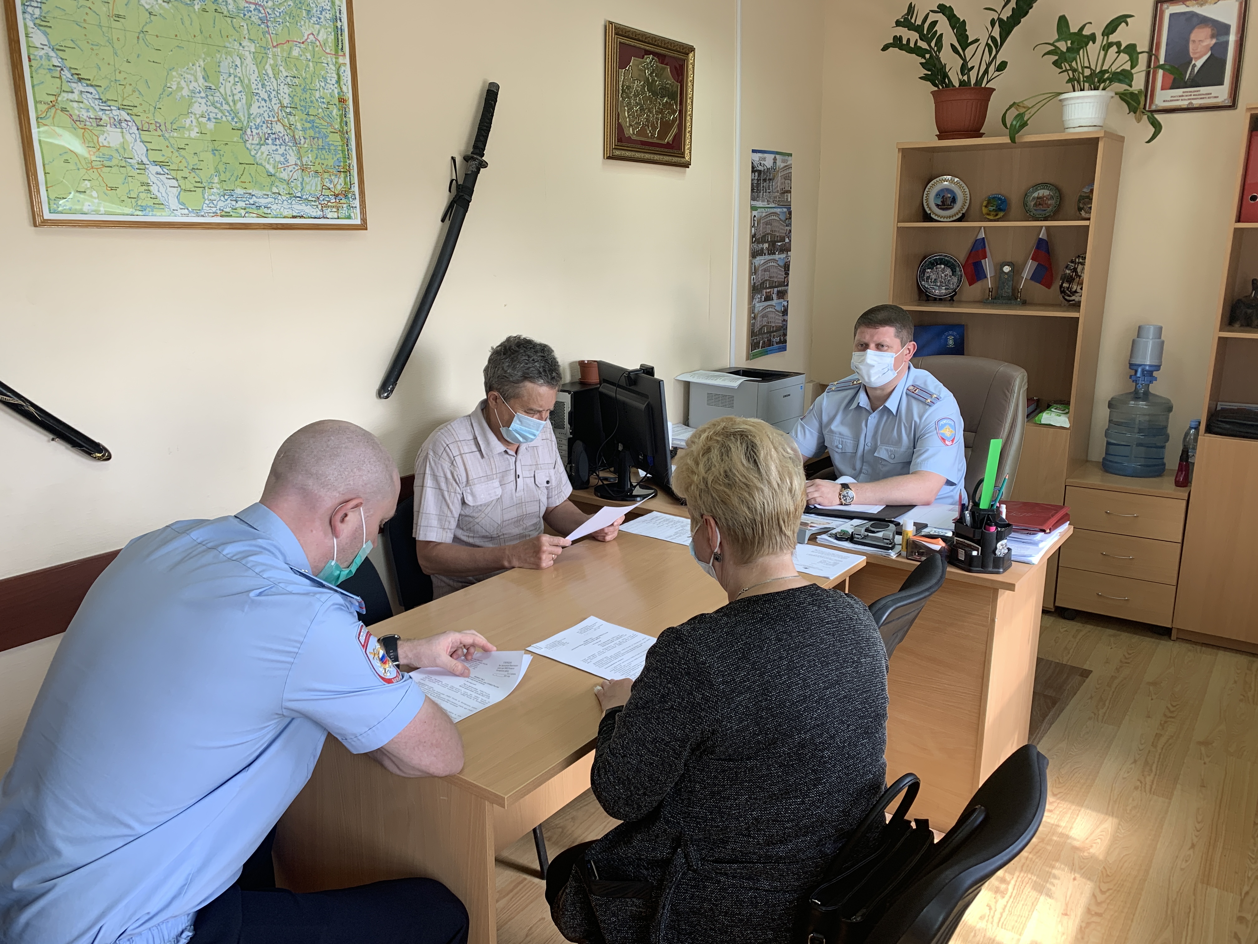 25 июня 2021 Вопросы профилактики стали основными на заседании Общественного совета при ОМВД России по Белоярскому району 