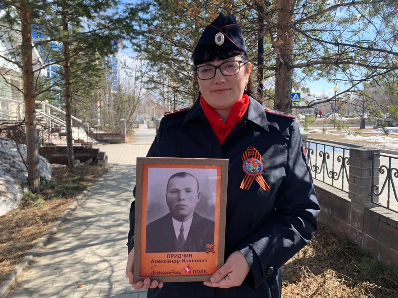 "С нами Победа": Наталия Александрова о своем прадедушке Александре Придчине